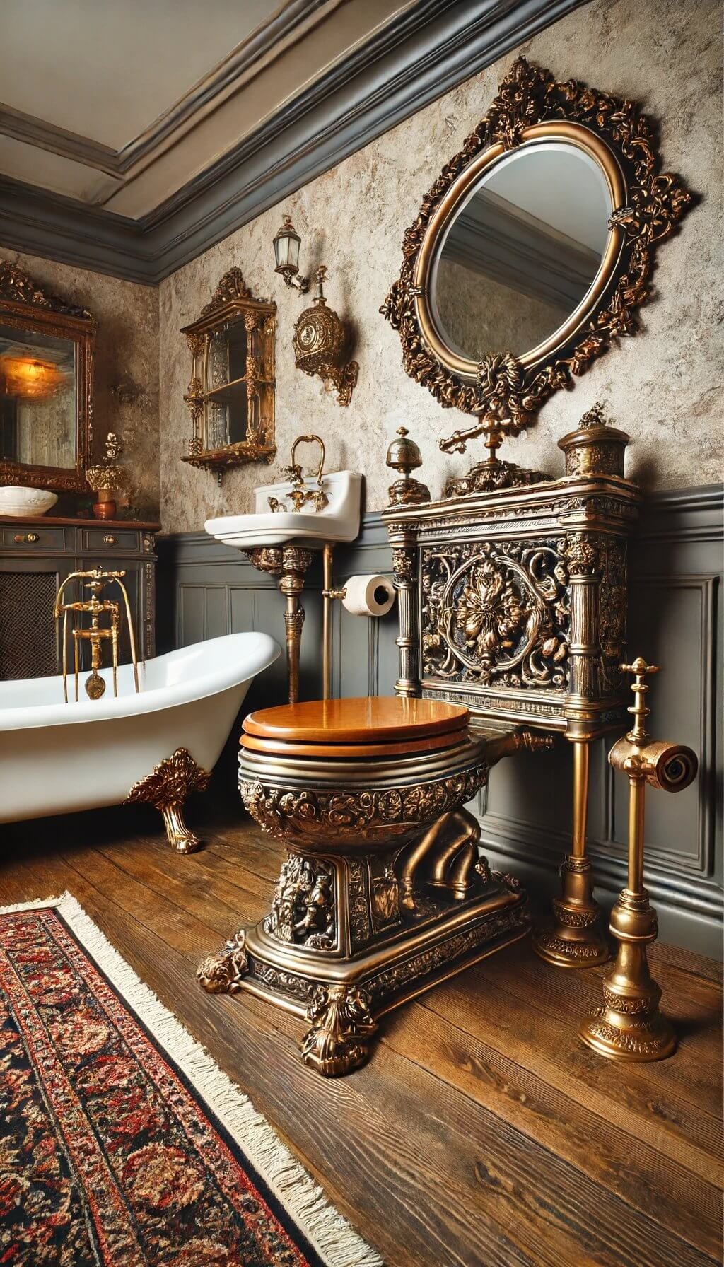 Victorian Style Toilets