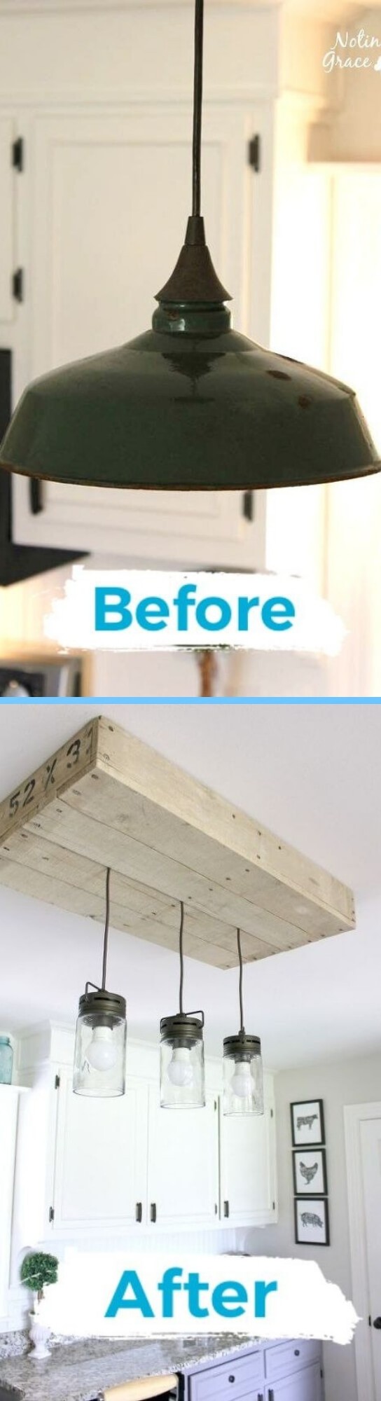 Farmhouse Pallet Kitchen Light Box