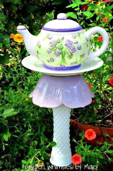 Garden Teapot Whimsies