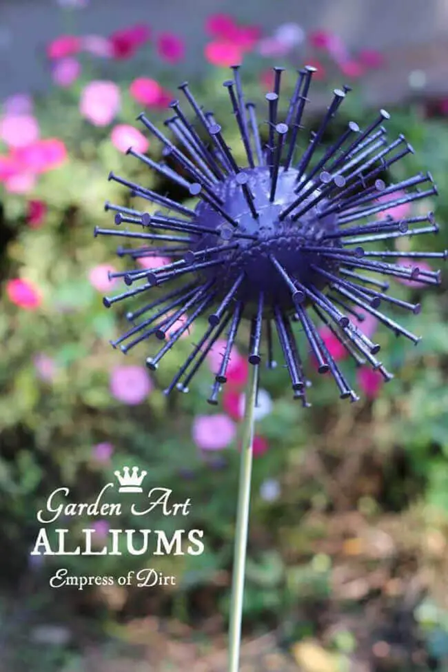 Garden Art Alliums