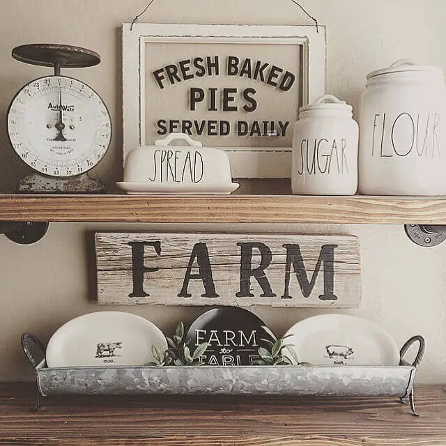 23+ Inspiring Farmhouse Kitchen Design & Decor Ideas