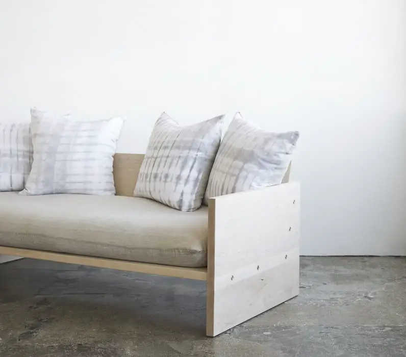 Daybed Couch Made of Plywood