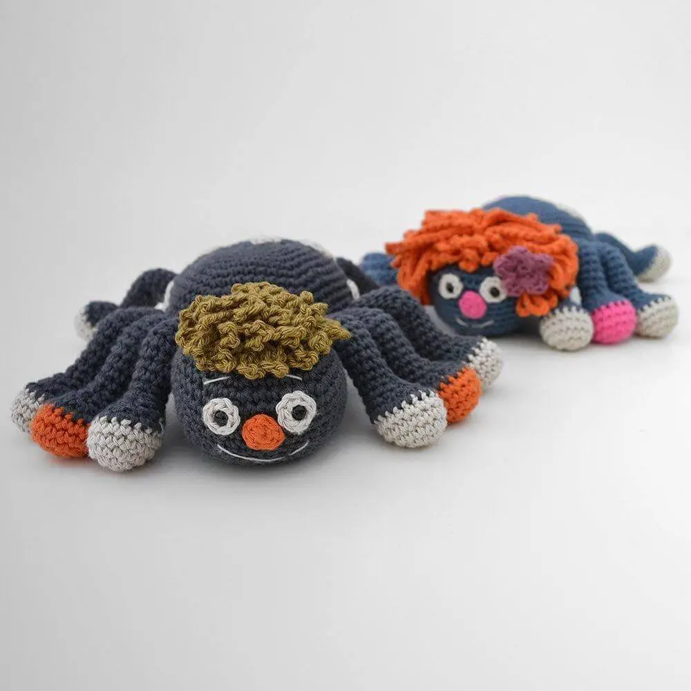 Sharlotte The Spider Crochet amigurumi Free Pattern