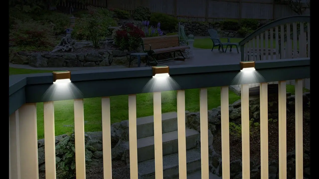 Solar deck lighting ideas