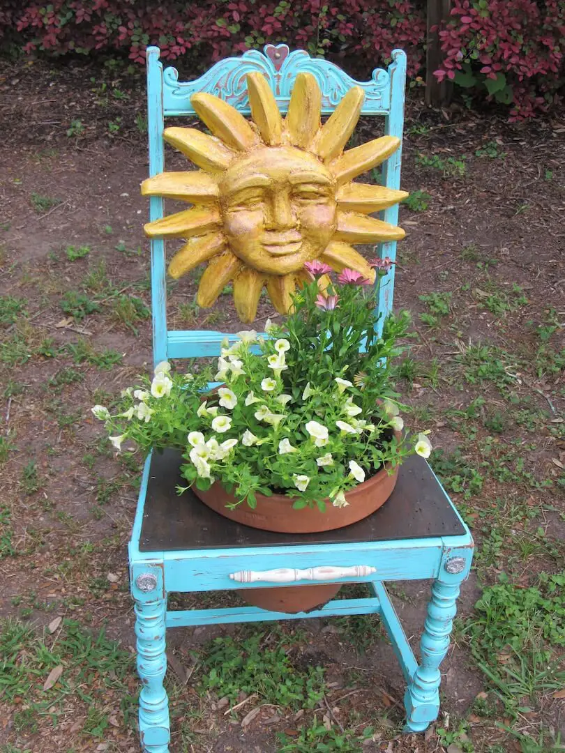 Painted Sunshine Chair