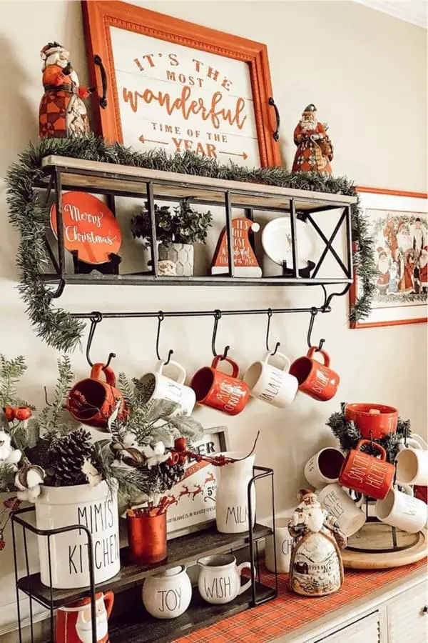 Christmas coffee bar ideas