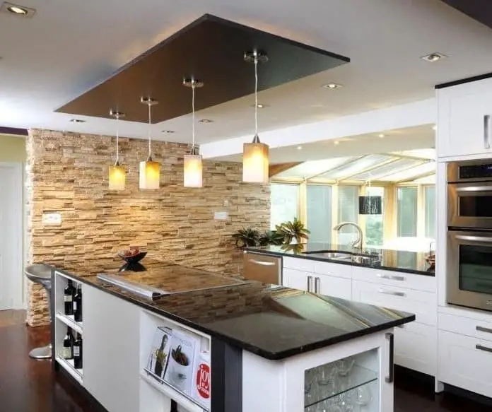 Kitchen island ceiling ideas