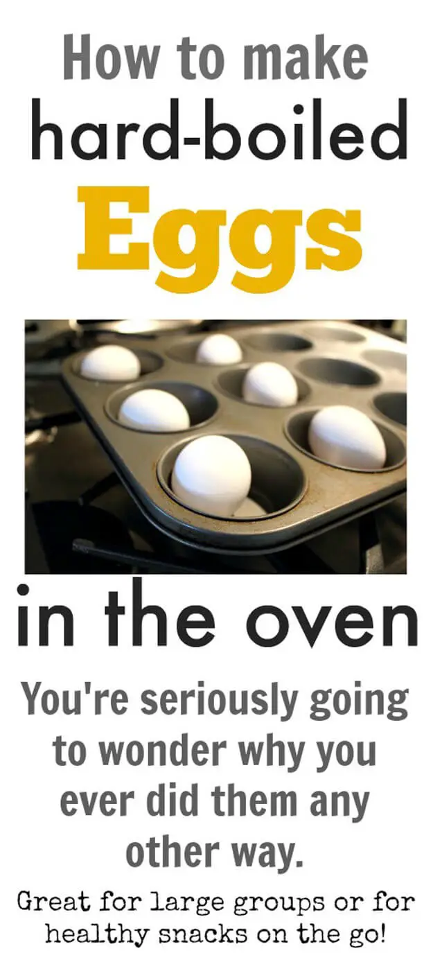 Make Hard Boiled Eggs In The Oven