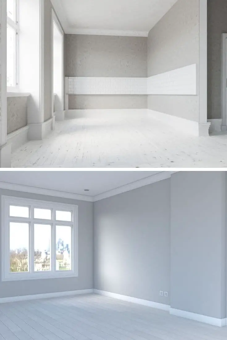 White flooring