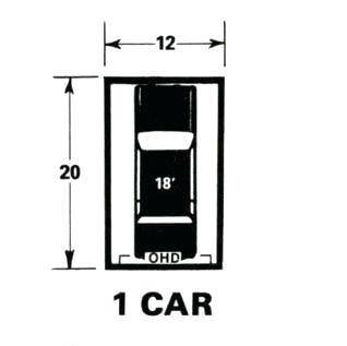 Standard Garage Size: Dimensions For 1, 2, 3 & 4 Cars (Photos)