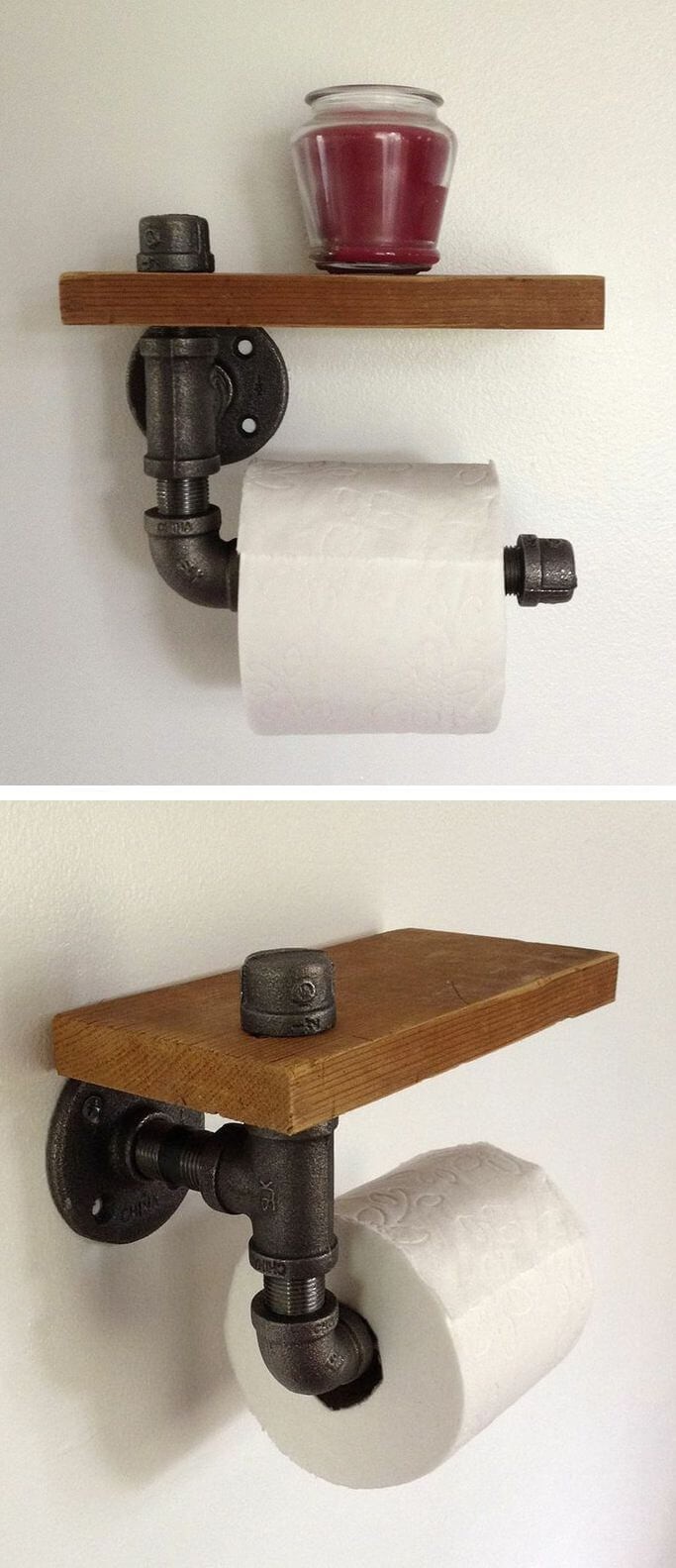 Rustic Bathroom Decor Idea