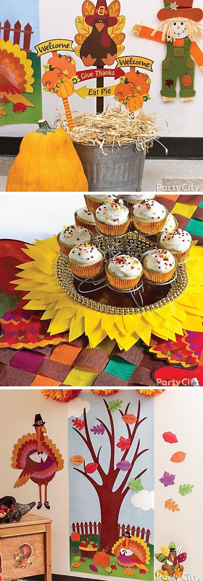 For the Thanksgiving-themed class party