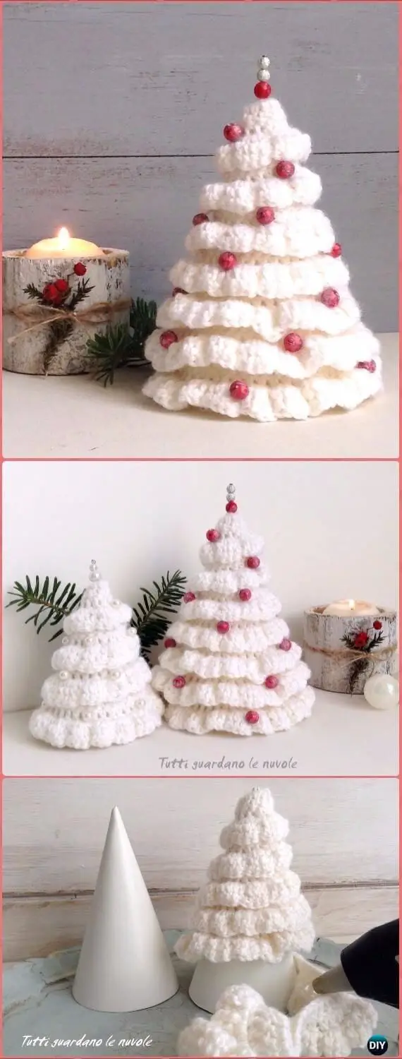 Ruffle Around Christmas Tree