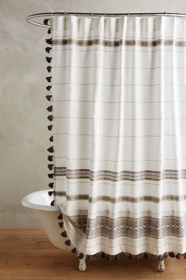 35+ Best Bathroom Shower Curtain Ideas And Designs (With Photos)