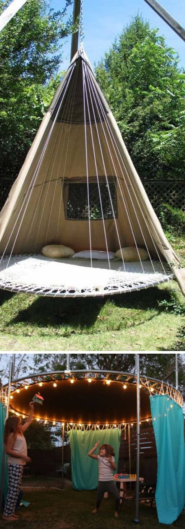 Trampoline Tent