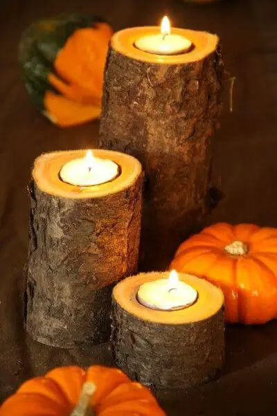 Easy Fall Candle Project