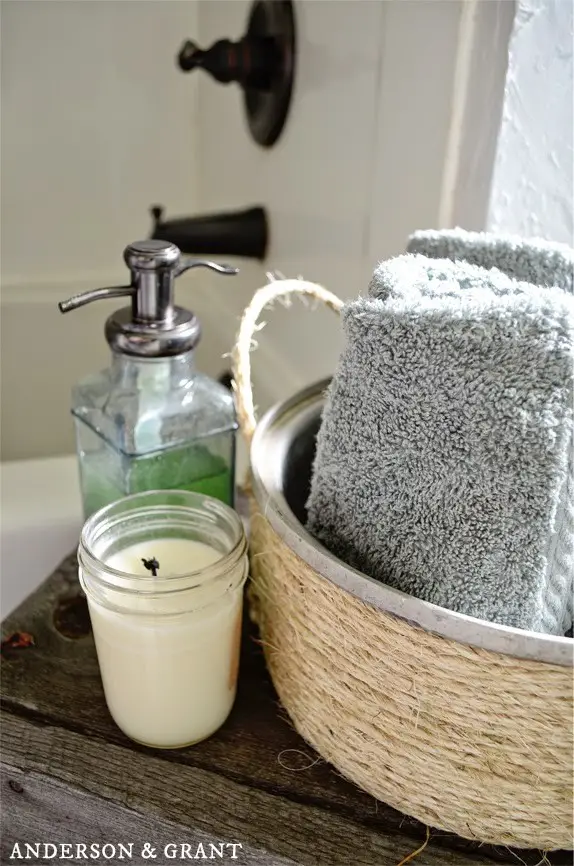 Basket out of an Old Kitchen Pot