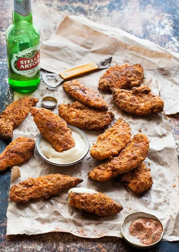 Lightened-Up KFC’s Fried Chicken Tenders