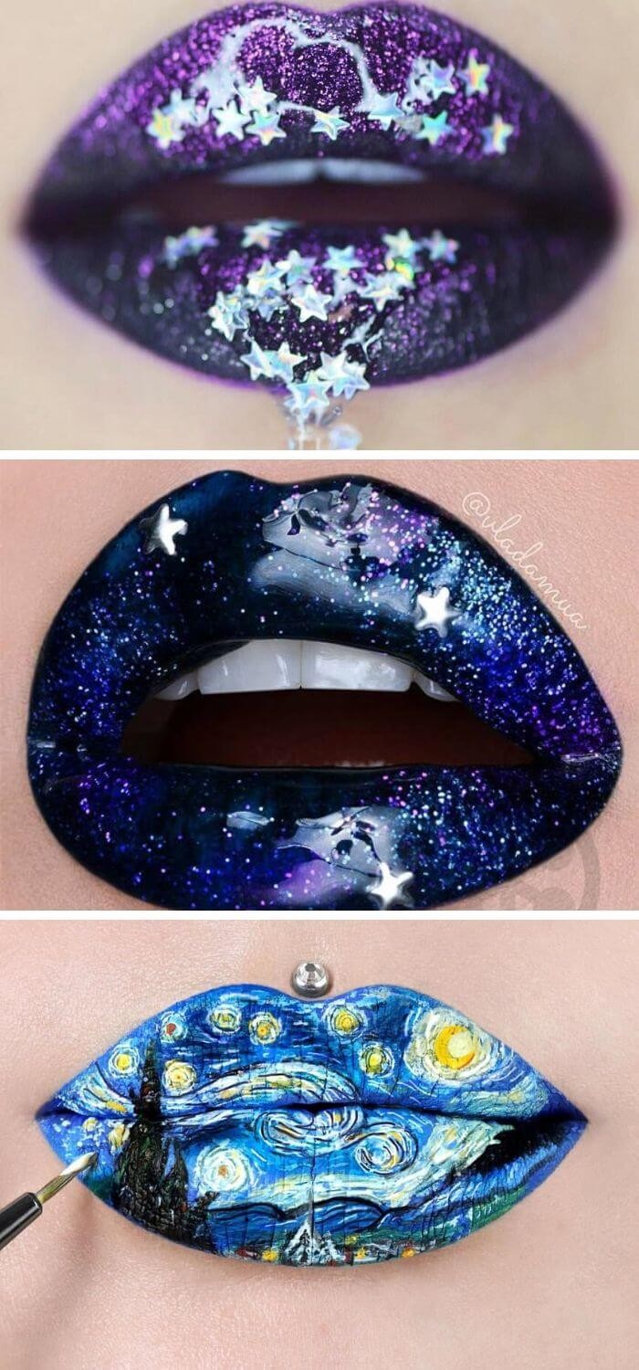 Starry Night Lips