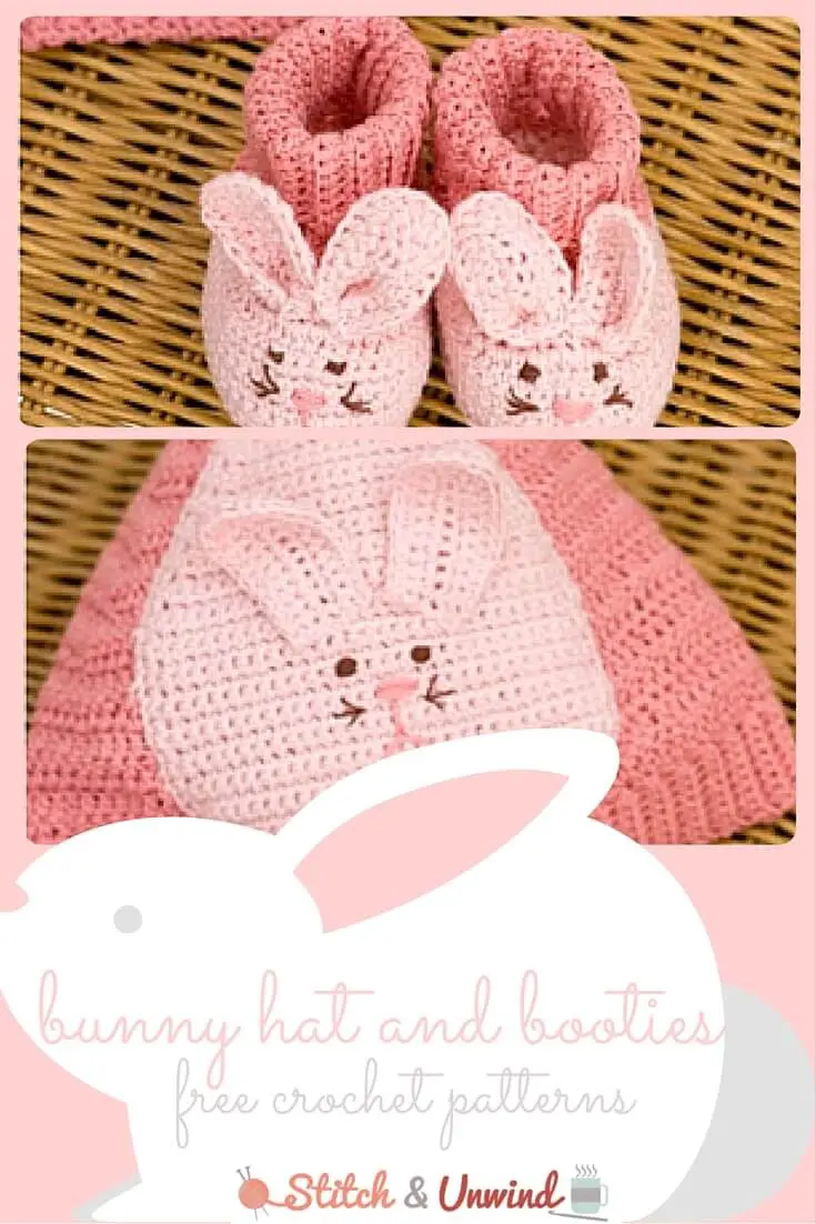 Crochet Bunny Booties