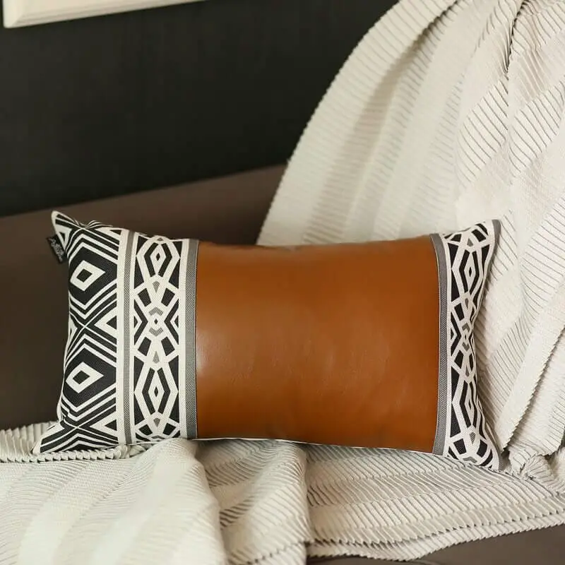 Include Leather on The Throw Pillows