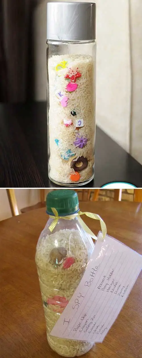 How to make an I spy bottle