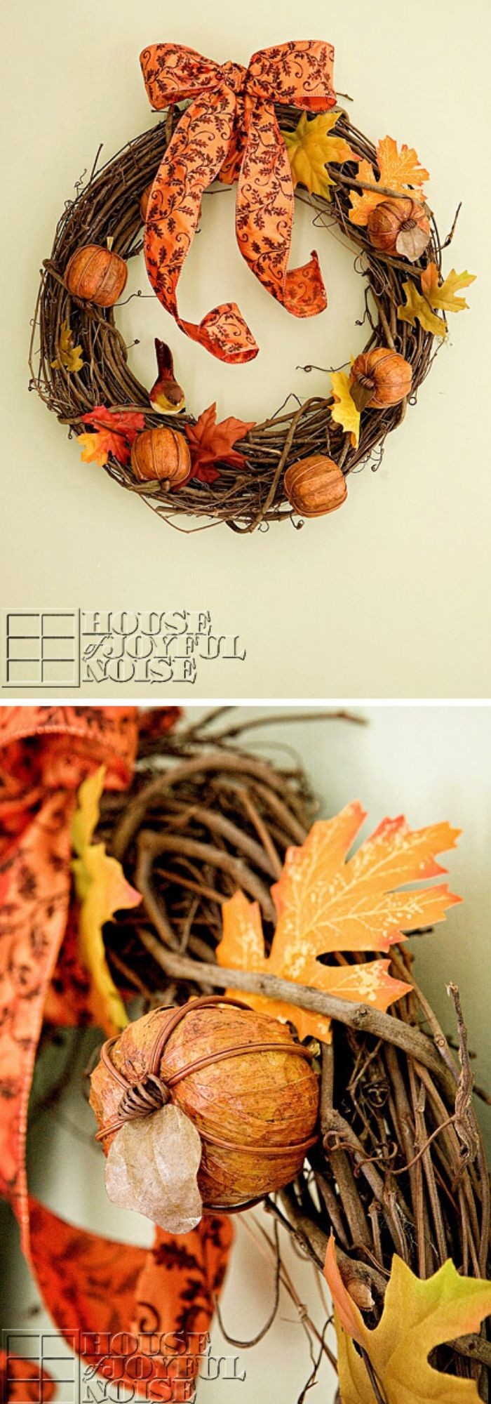 Little Pumpkin Wreath