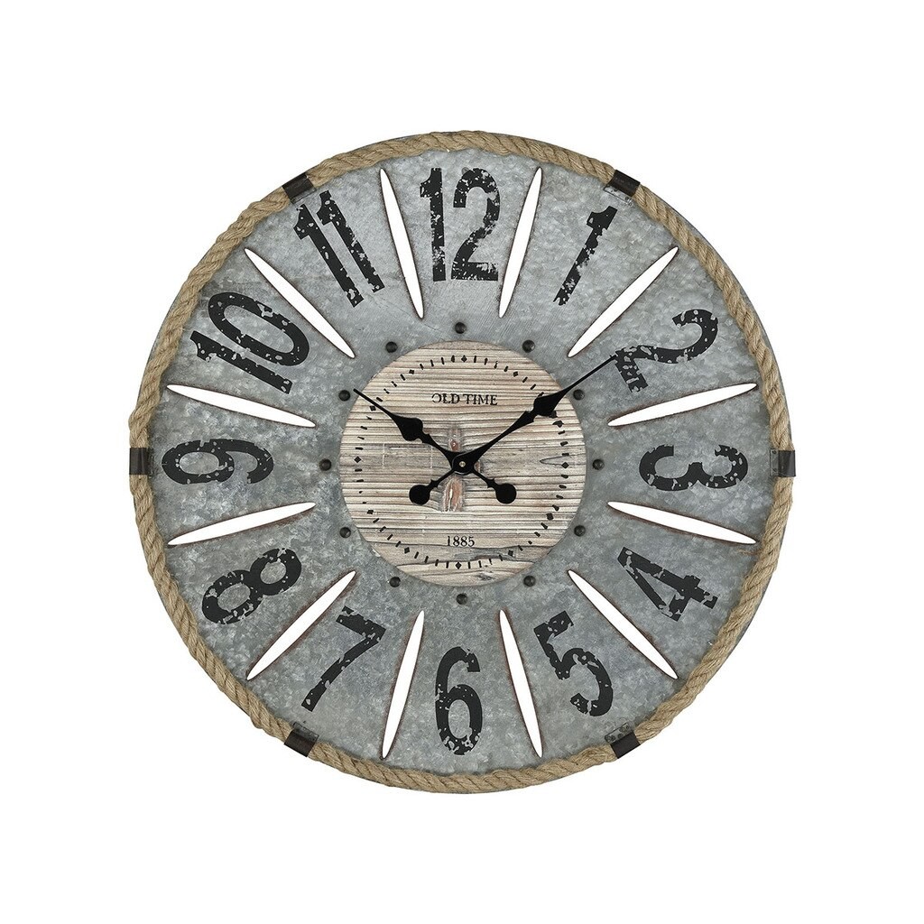 9 – House Clock Made with Rope