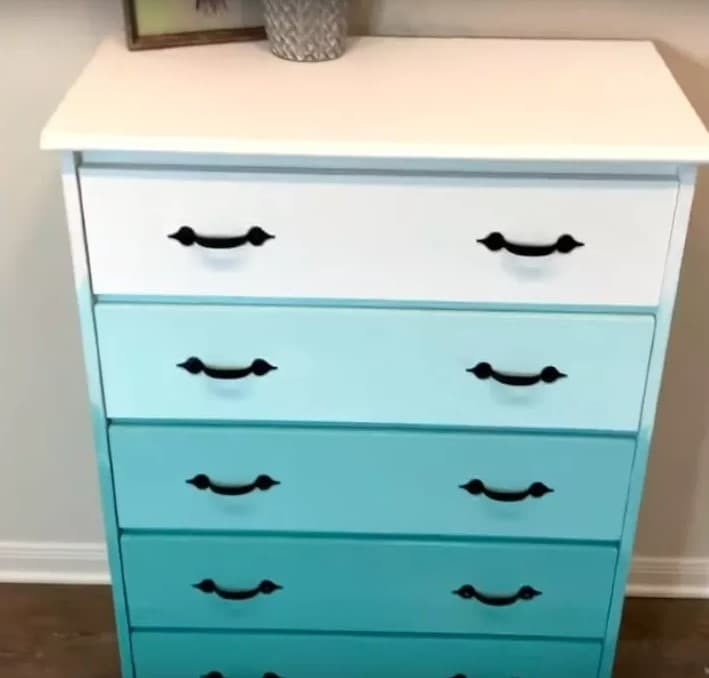 Ombre Dresser Makeover