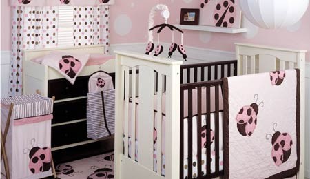 10+ Ladybug nursery theme decor ideas for baby girl’s bedroom