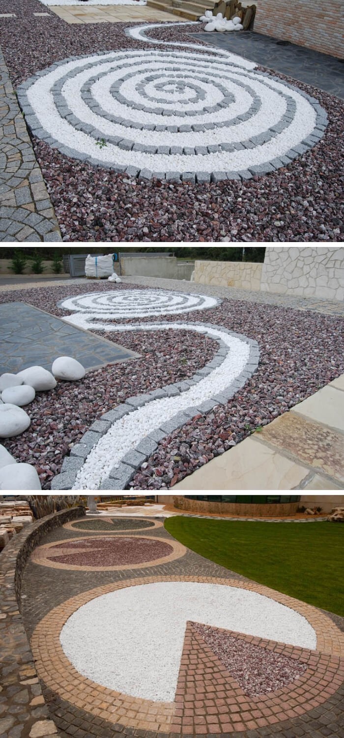 24+ Creative Landscaping Ideas With White Gravel