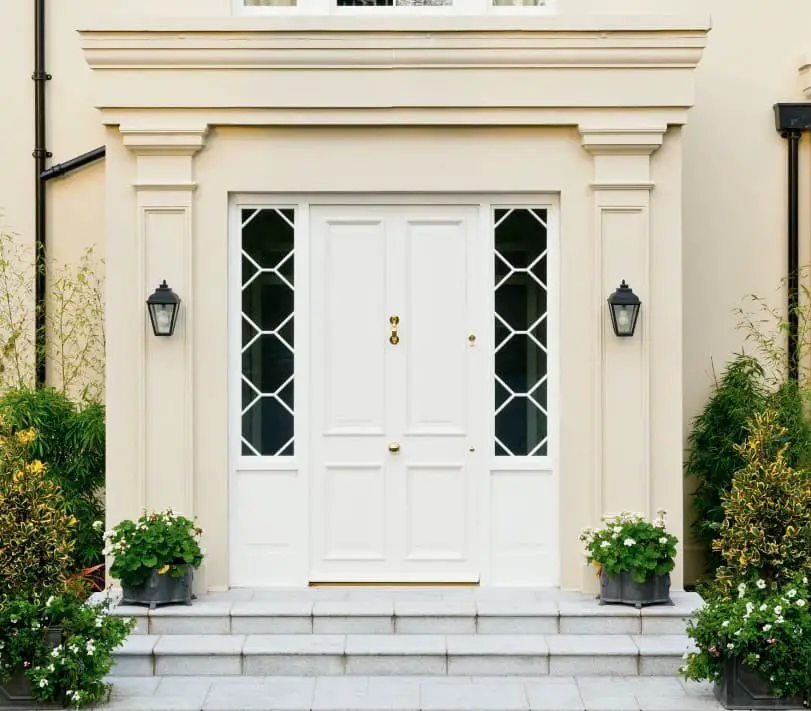 White Front Doors