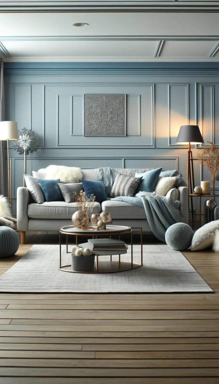 10 Best Rug Colors For Blue Couches To Complete Your Space