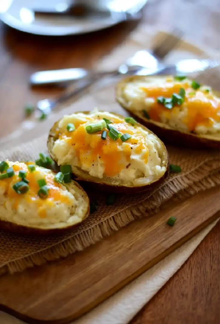 Cauliflower Twice Baked Potatoes