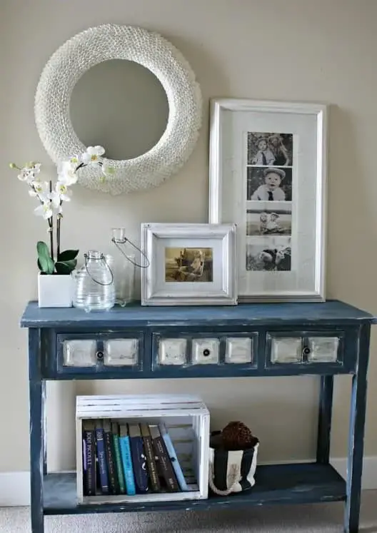 Blue Table entryway