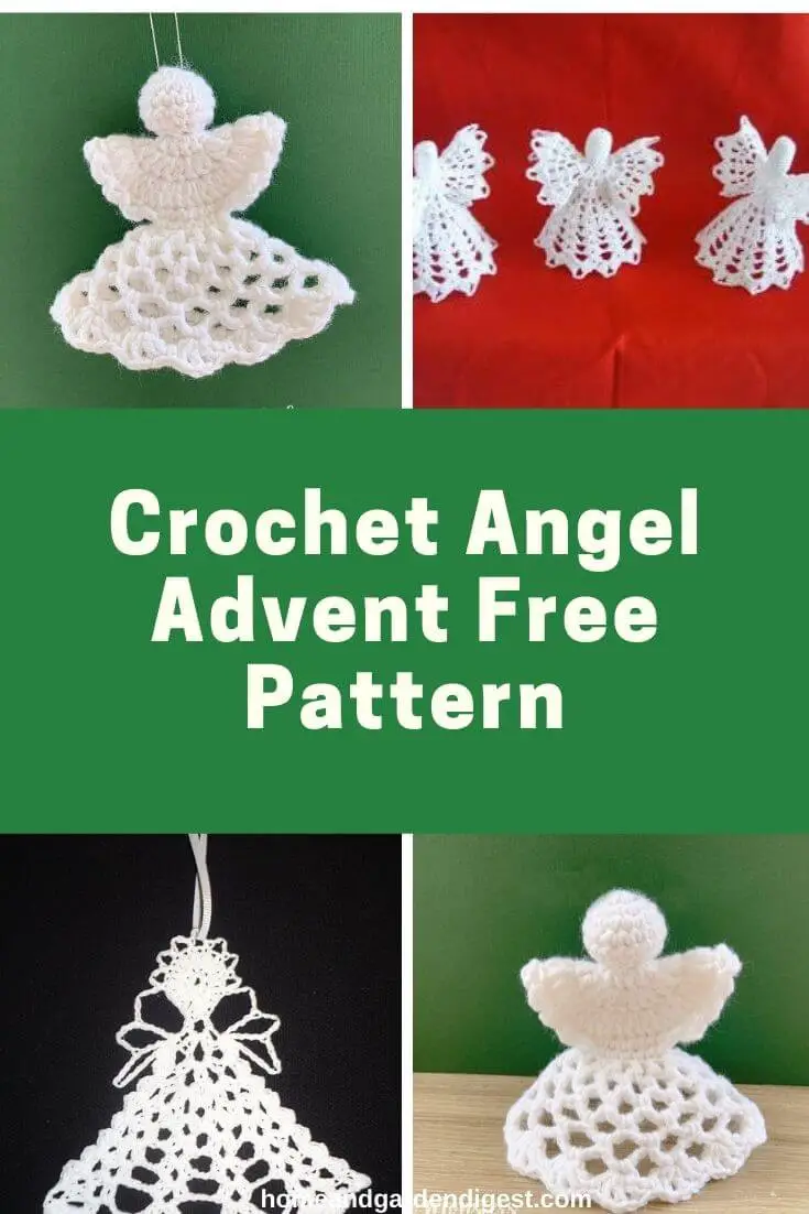 Crochet Angel Advent Free Pattern