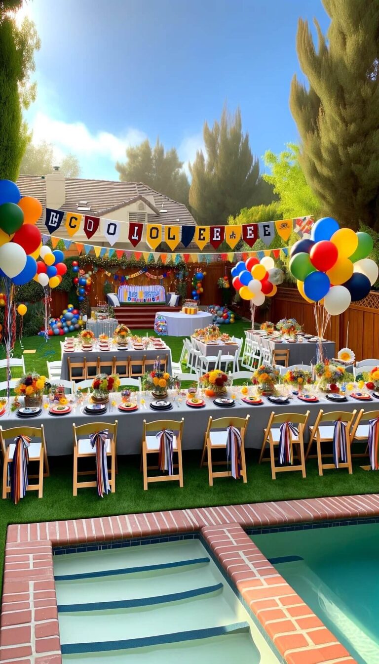 30 Brilliant Graduation Party Backyard Ideas To Make Your Day Special