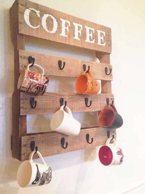 Coffee mug pallet project