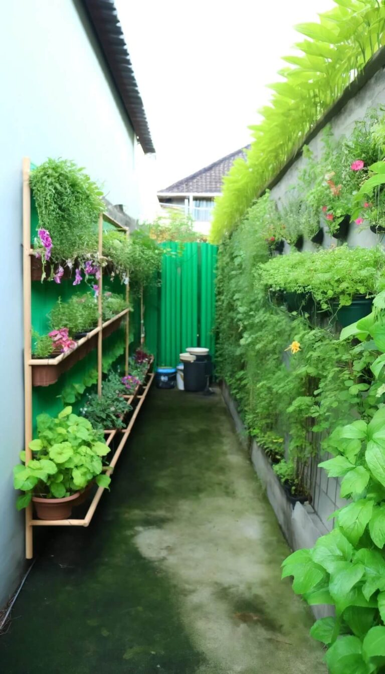 30+ Genius Narrow Backyard Ideas That Maximize Space