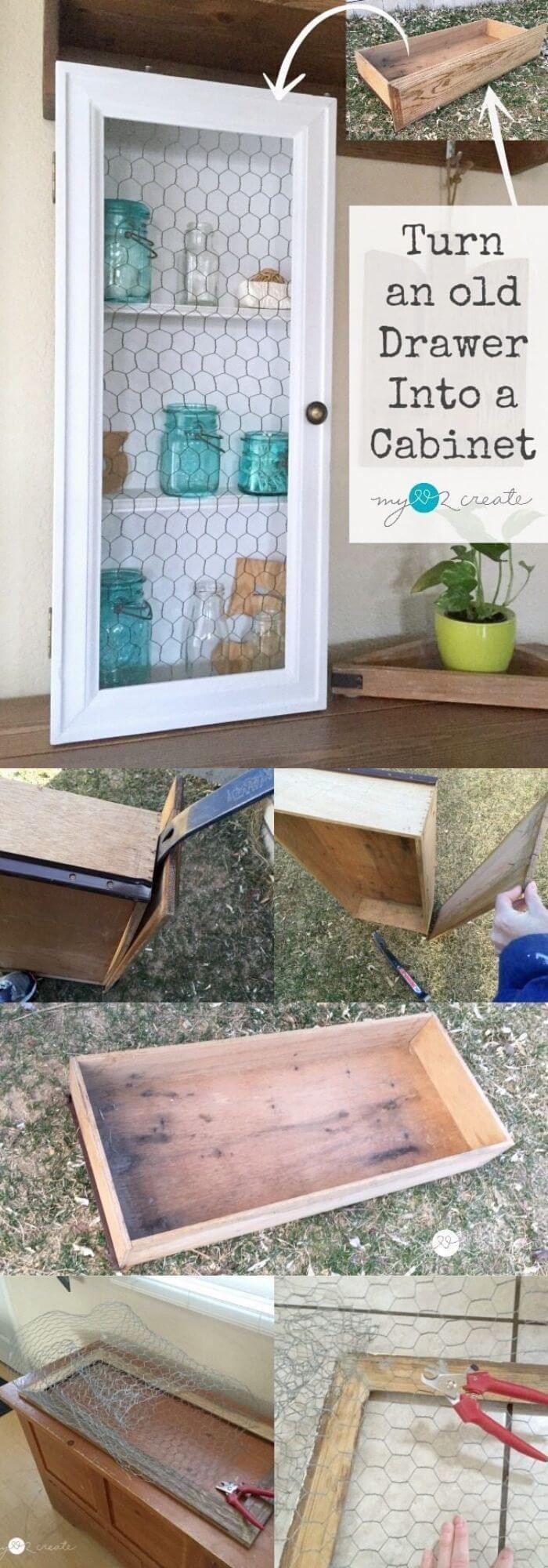 You can also repurpose your drawer