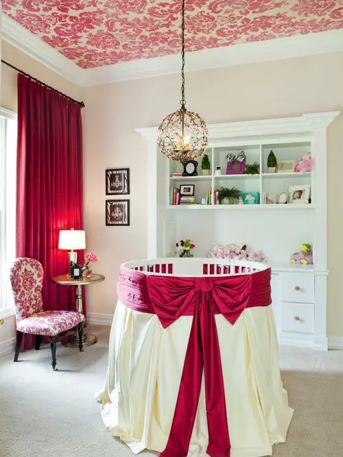 #1. Baby Girl Nursery