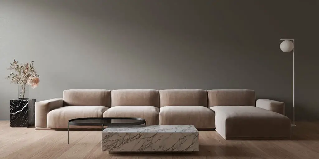 What is minimalist modern coffee table?