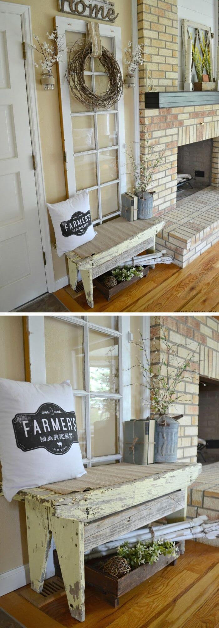 Vintage entryway