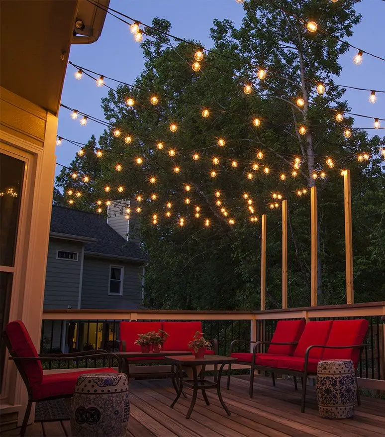 Overhead deck lighting ideas