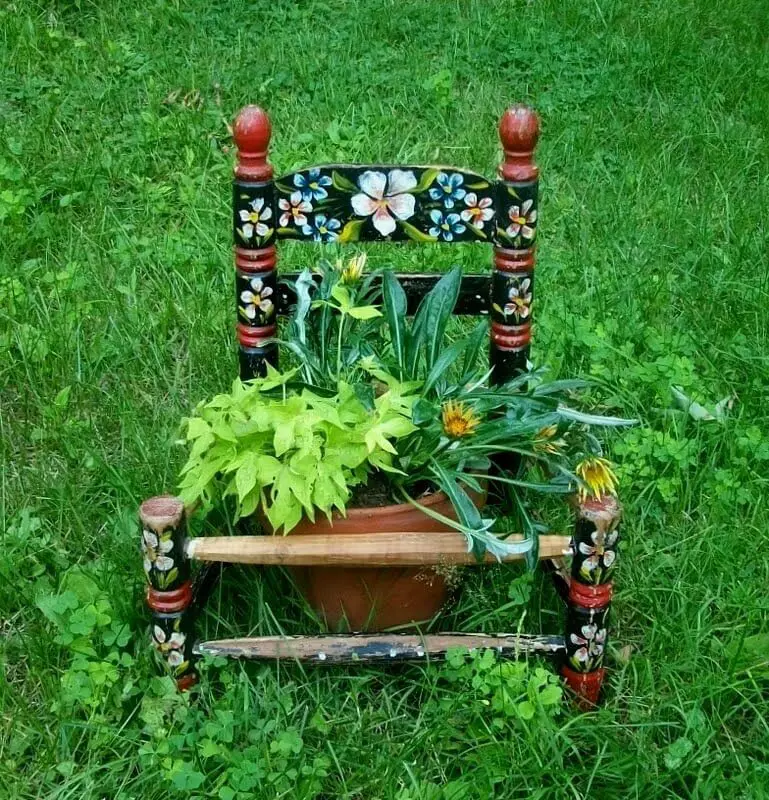 Rocking Chair Flower