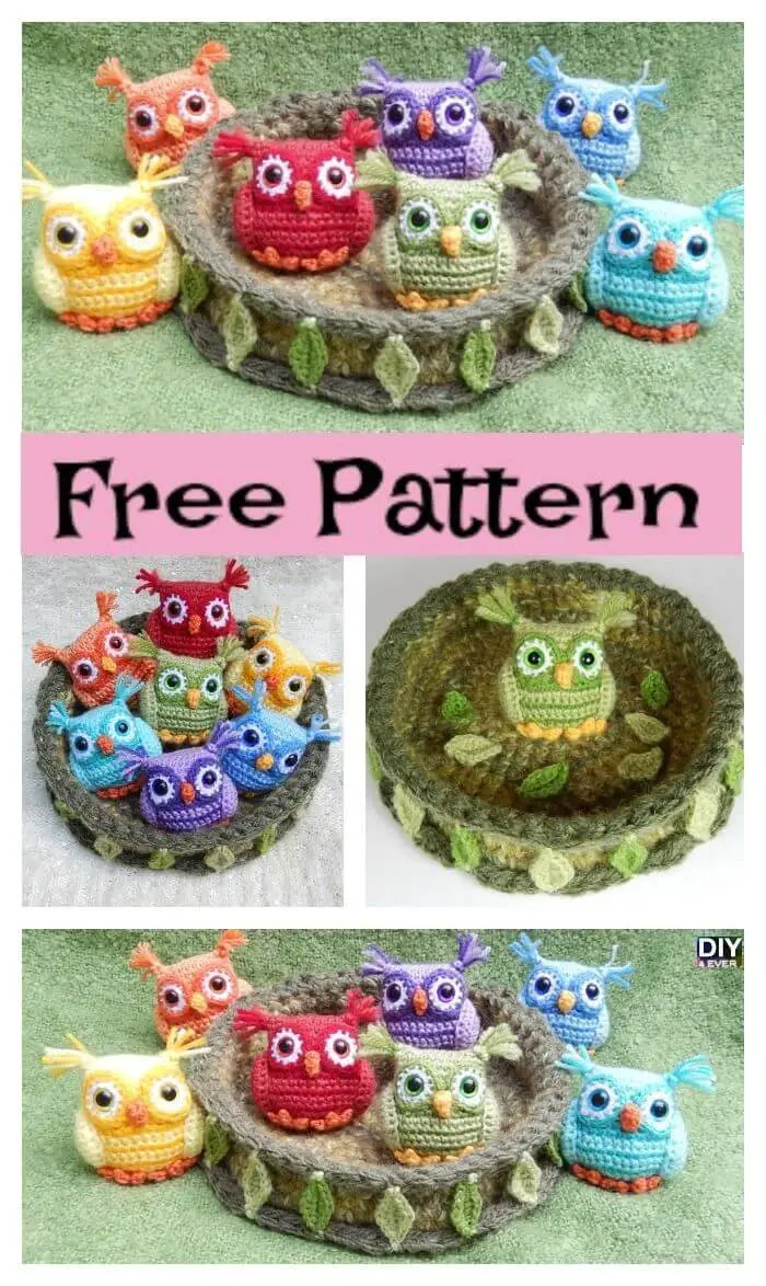 Nesting rainbow owls