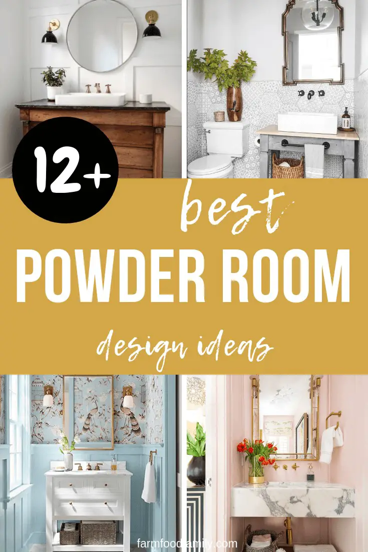 63+ Creative Powder Room Ideas And Designs