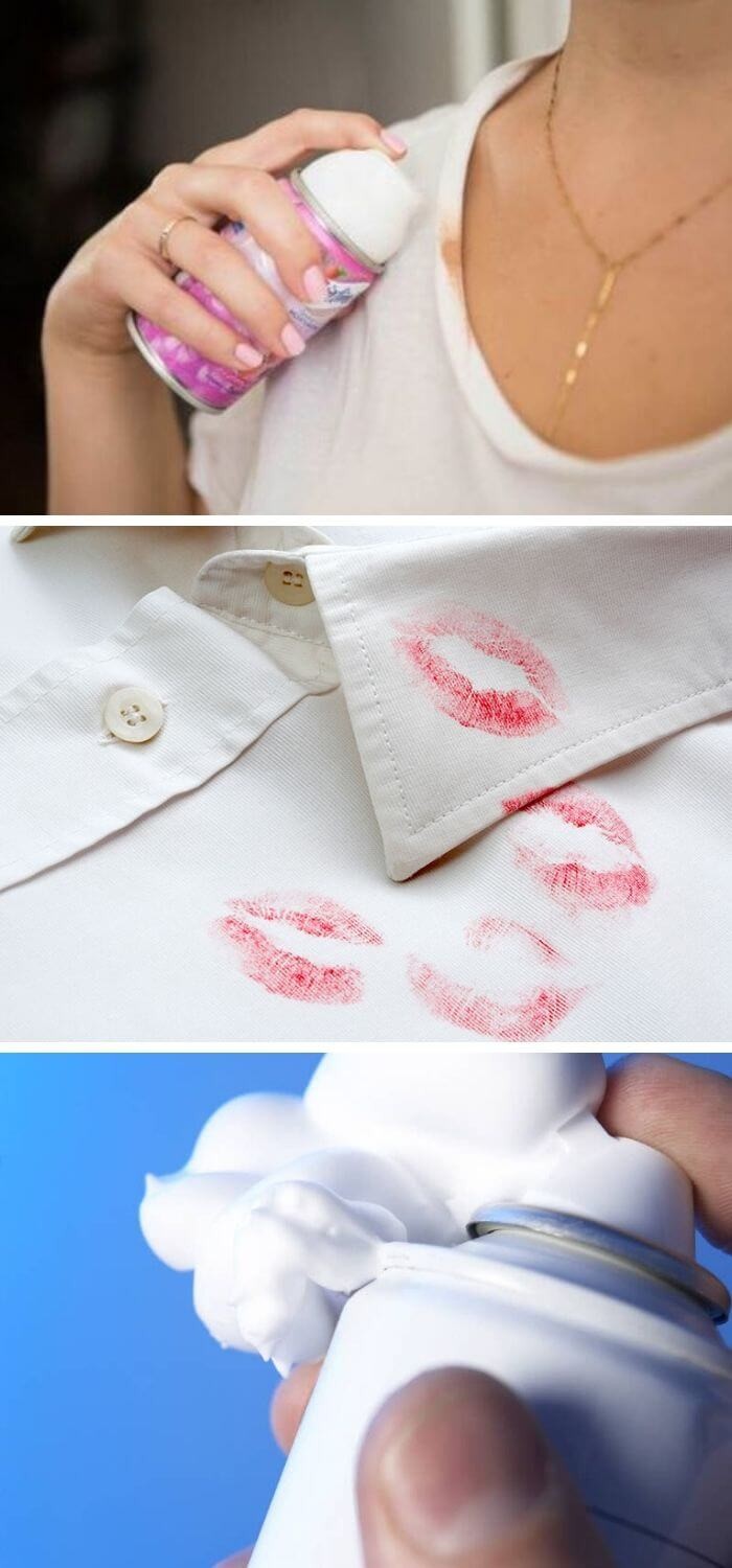 Removing Makeup Stain