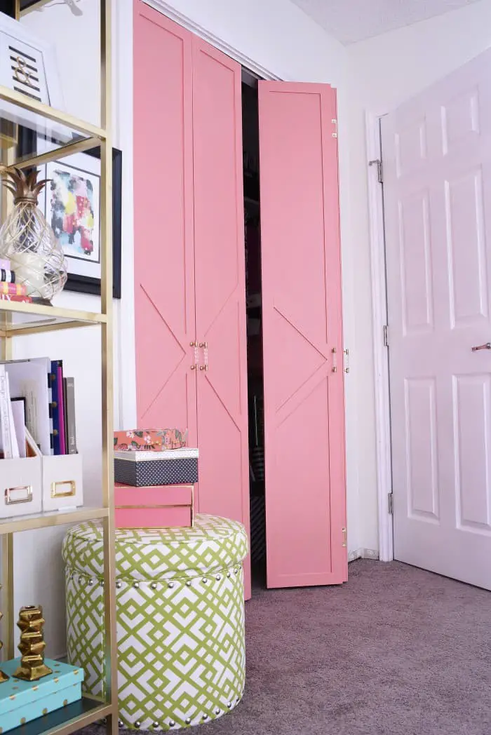 Painted Closet Doors