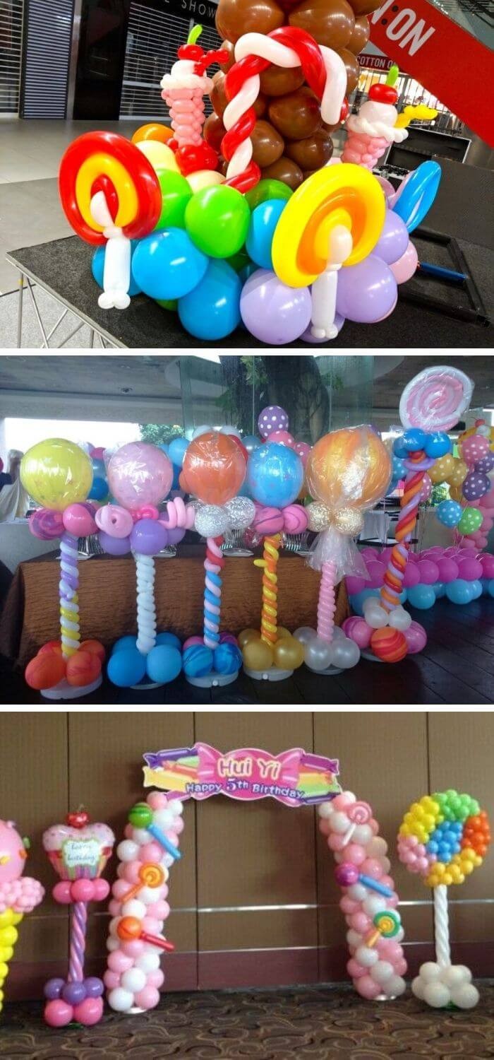 Balloon candies